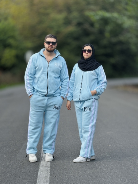 ست پولو آبی روشن