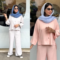 ست شومیز شلوار بامبو
