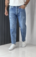 بوی فرند پارچه ترک قد 95cm ابی تیره