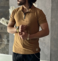 پیراهن نیم زیپ مراکشی