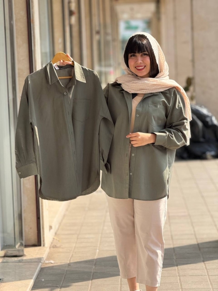 مانتو داکرون قد75 تک جیب