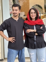 تیشرت جلو بسته یقه7