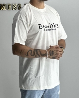 تیشرت لش نخ پنبه چاپ Bereshks رنگ سفید