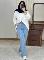 شلوار بگ جین