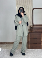 ست شومیز و شلوار سانیل