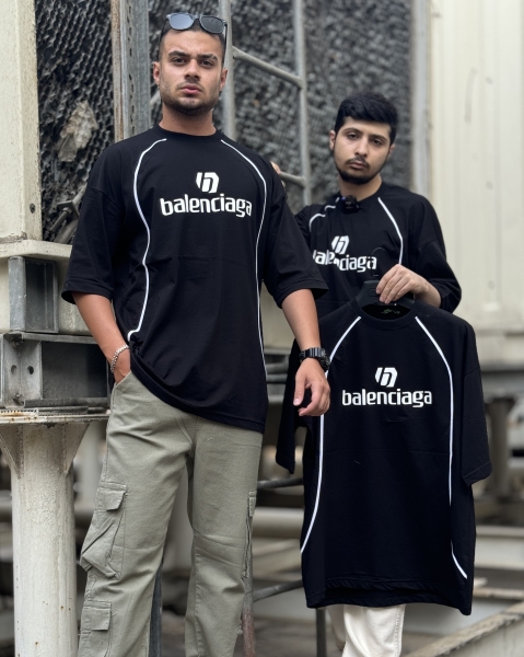 تیشرت مغزی دوزی بالنسیاگا