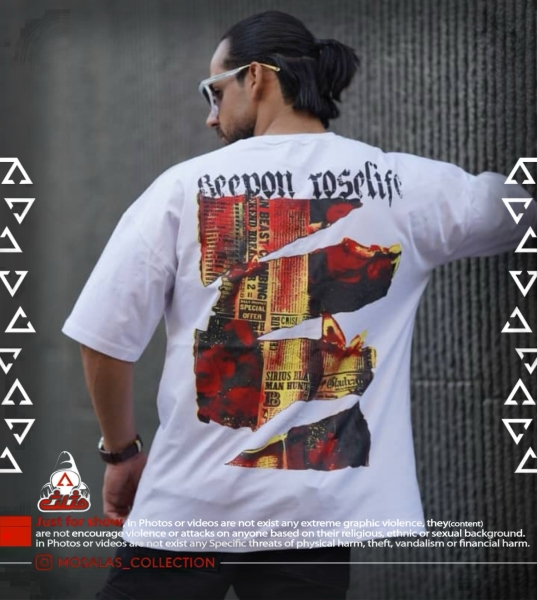 تیشرت لش پشت چاپ