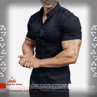 پیراهن مشکی آستین کوتاه