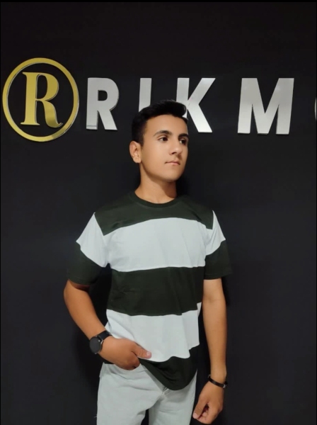 تیشرت رینگری رنگ سبز مردانه