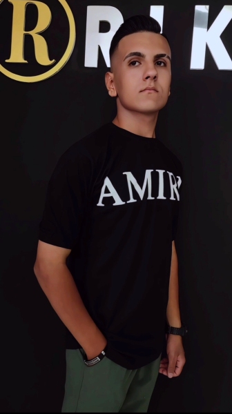 تیشرت مشکی AMIRI مردانه