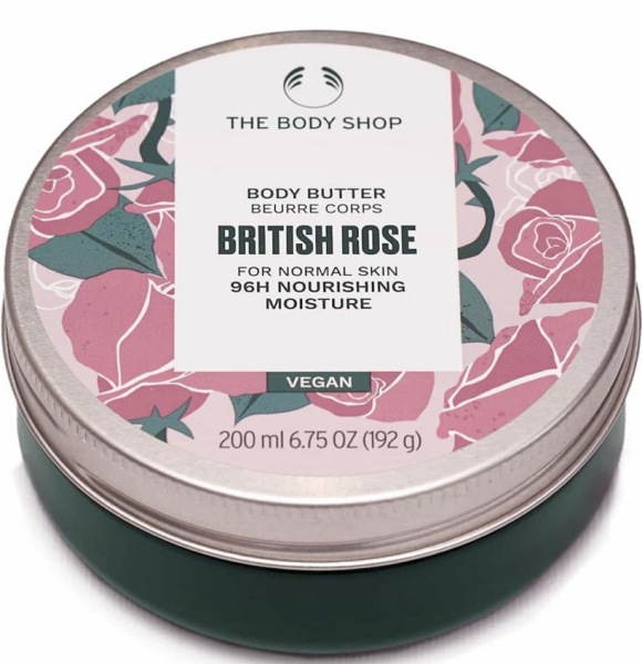 کره بدن British Rose بادی شاپ