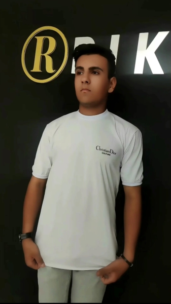 تیشرت بیسیک سفید مردانه