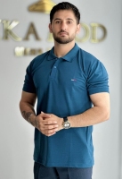 تیشرت جودون رنگ آبی متالیک
