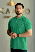 تیشرت جودون رنگ سبز تیره