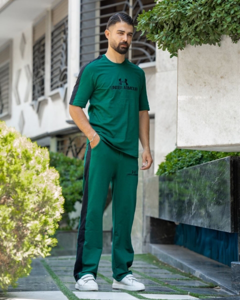 ست تی شرت و اسلش نیم بگ