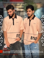 تیشرت اولد مانی صورتی ملایم