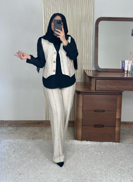 ست ژیله شلوار نارین