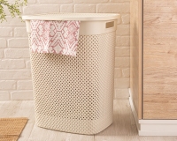 سبد رخت دربدار بلند طرح بافت