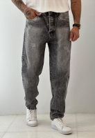 شلوار مام فیت رنگ زغالی 01 DSQUARED قد 103