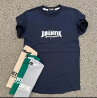 تی شرت نخ پنبه آستین و یقه کش