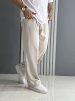 شلوار بگ مازراتی استخوانی ( کمر کش / قد 102 سانت )