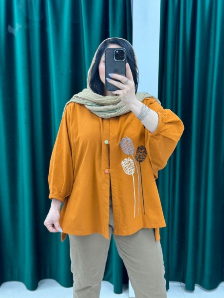شومیز سه گل
