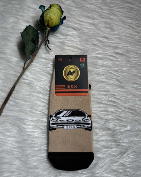 جوراب مچی طرح پژو 206