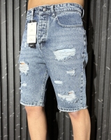 شلوارک جین کلوین کلاین آبی کد 806