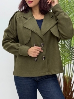 کت کوتاه 4 دکمه فوتر