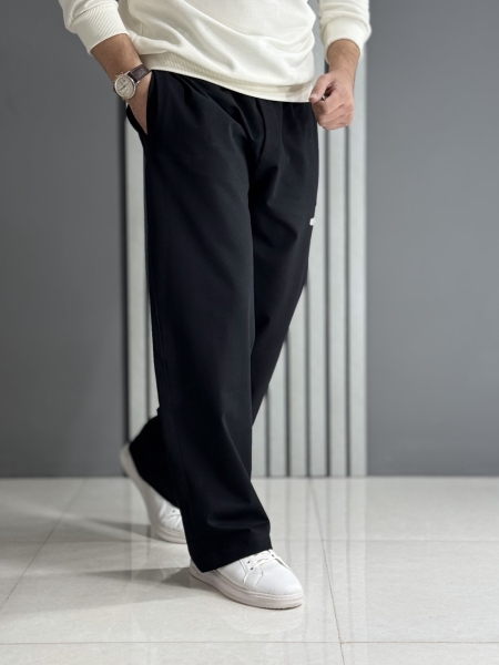 شلوار اسلش بگ گلکسی مشکی ( قد 110 سانت )