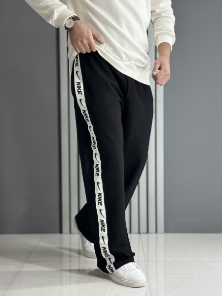 شلوار اسلش بگ گلکسی مشکی NIKE ( قد 110 سانت )