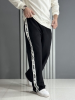 شلوار اسلش بگ گلکسی مشکی NIKE ( قد 110 سانت )