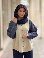 شومیز جین کاغذی