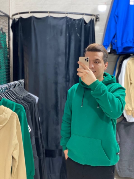 هودی پنبه سه نخ ضخیم داخل کرک قواره آزاد