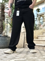 شلوار کتان حراجی FENDI مشکی
