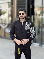 دورس سه نخ نیم زیپ Balenciaga مشکی