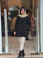 بارونی کلاهدار جیب کج