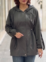 بارونی کلاهدار جیب کج