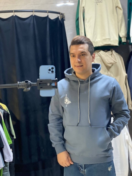 هودی مچینست قواره استاندارد سه نخ داخل کرک پنبه