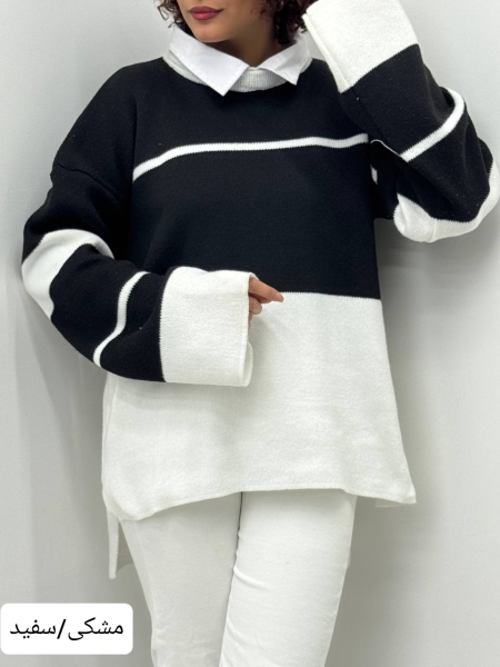 بافت یقه دار بیگ