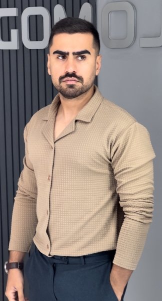 پیراهن مراکش ضخیم نسکافه ای