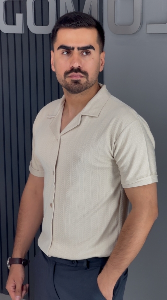 پیراهن مراکش کرمی