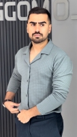 پیراهن مراکش طوسی ضخیم