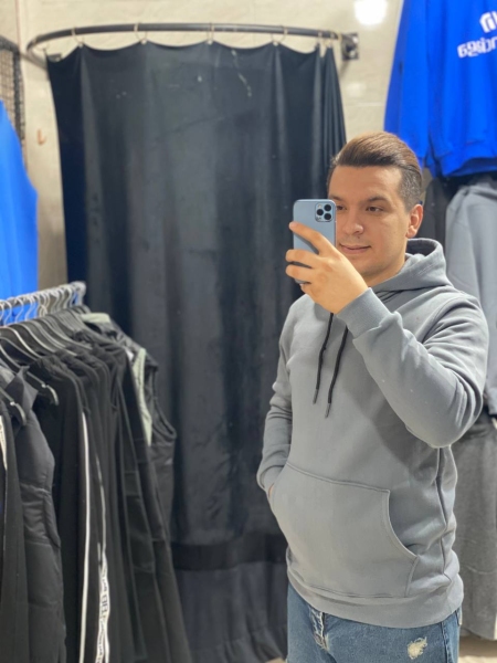 هودی ساده سه نخ داخل کرک پنبه نرم و لطیف