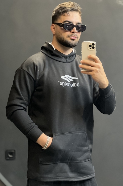 هودی balenciaga مشکی