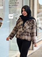 ترنج کت پشمی چهارخونه