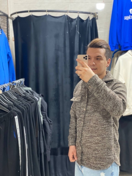 پیراهن پشمی ضخیم 800 گرمی