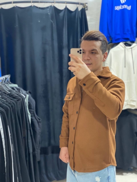 پیراهن پارچه فو تر ضخیم 800 گرمی