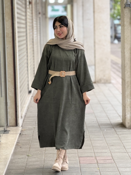 کفتان مخمل کبریتی2جیب