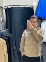 هودی سه نخ داخل کرک دار پنبه قواره استاندارد